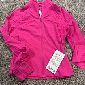 lululemon athletica Bright Pink Full-Zip Utility Jacket